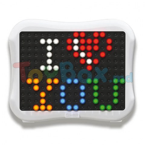 Quercetti 1805 Mozaic cu lumini Peg Brite 122 el.
