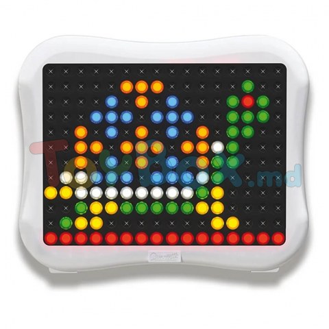Quercetti 1805 Mozaic cu lumini Peg Brite 122 el.