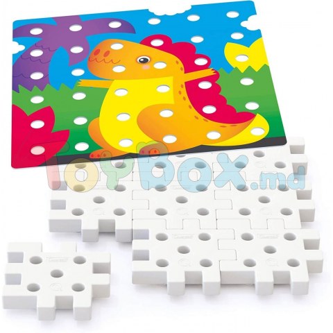 Quercetti 2271 Mozaic Jumbo Peggy 45 el.