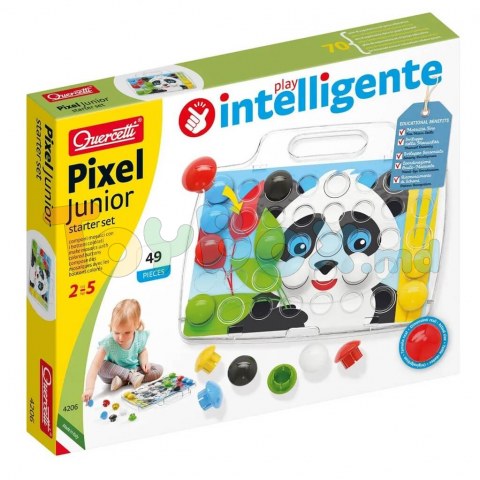 Quercetti 4206 Мозаика Pixel Junior Basic 40 эл.