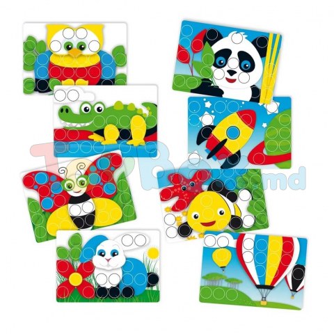 Quercetti 4206 Мозаика Pixel Junior Basic 40 эл.