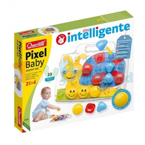 Quercetti 4400 Mozaic Pixel Baby Basic 24 el.