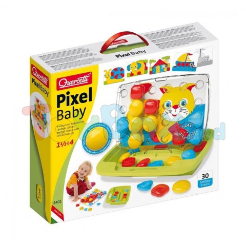 Quercetti 4401 Мозаика Pixel Baby 30 эл.