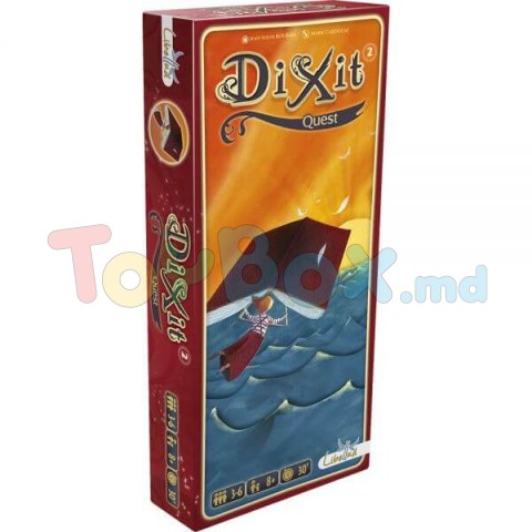 Dixit DIX02RO Extensie Joc Quest