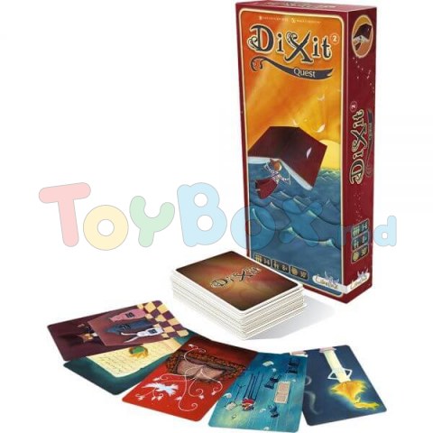 Dixit DIX02RO Extensie Joc Quest