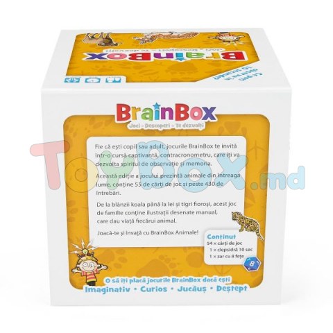 Brainbox G114002 Настольная игра Животные