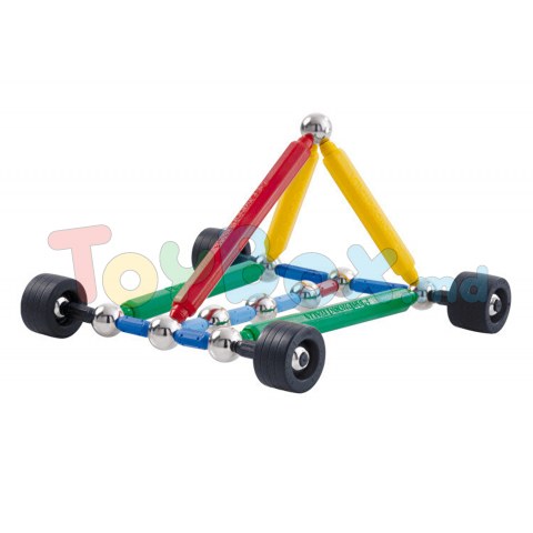 Supermag 0182 Магнитный конструктор Wheels 65 шт.