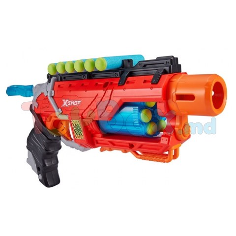 X-shot 660092 Игрушечный пистолет Dino Striker, 16 патронов