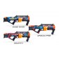 X-shot 660132 Blaster Skins Last Stand Gun Machine с 16 патронами (в ассортименте)
