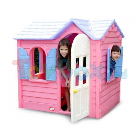 Little Tikes 440R00060 Casuta pentru copii Cabana Roz