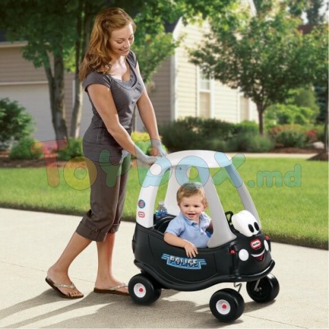 Little Tikes 615795E5 Детская полицейская машина Cozy Coupe Patrol