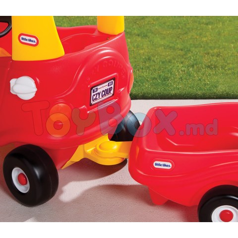 Little Tikes 620720E3X1 Cozy Coupe красный прицеп