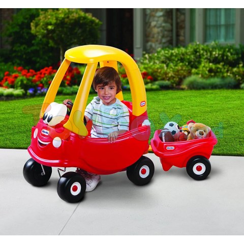 Little Tikes 620720E3X1 Cozy Coupe красный прицеп