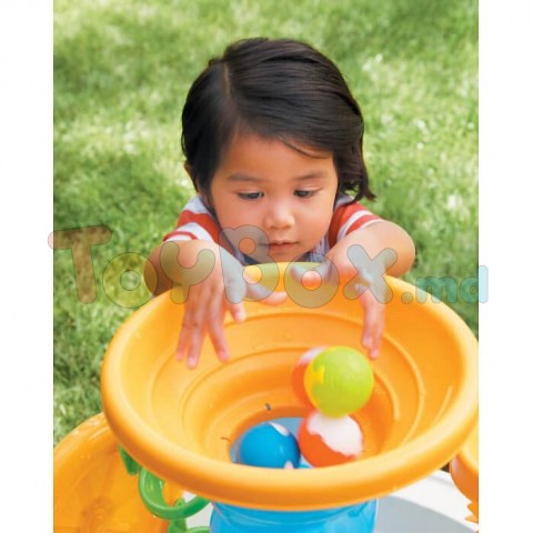 Little Tikes 173752PE13 Masuta de joaca cu apa Spirala Marii albastra