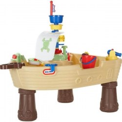 Little Tikes 628566E3 Masuta de joaca pentru nisip si apa Corabia Piratilor