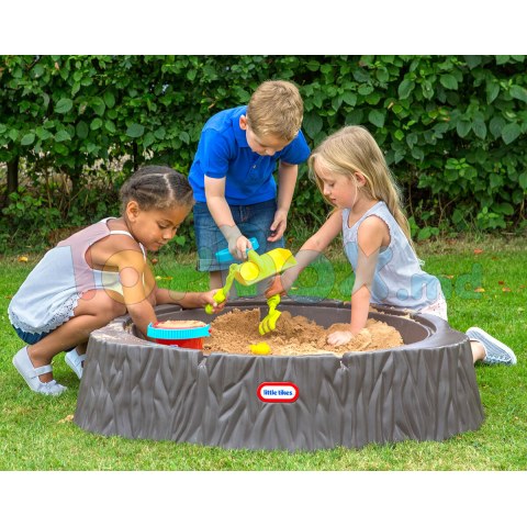 Little Tikes 644658E3 Nisipiera cu capac Trunchi de Copac