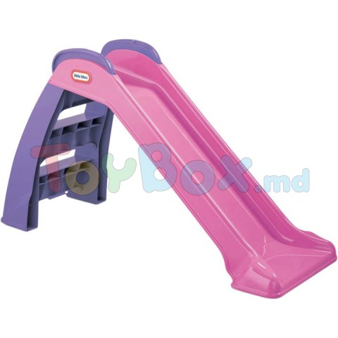 Little Tikes 172410PE3 Primul meu Tobogan pliabil roz