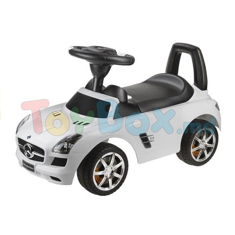 Leantoys 1263 Tolocar cu sunete Mercedes-Benz, alb