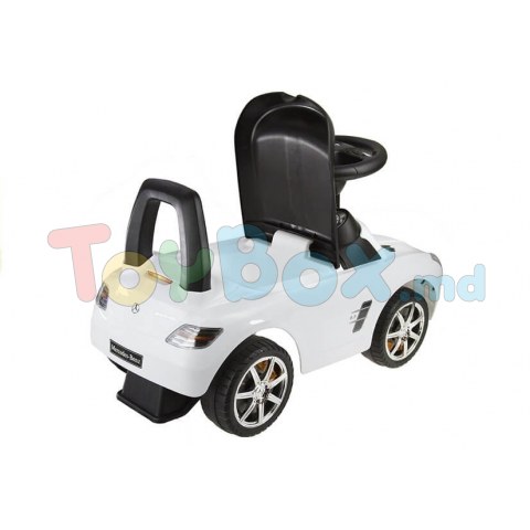 Leantoys 1263 Tolocar cu sunete Mercedes-Benz, alb