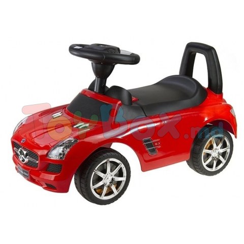 Leantoys 44 Толокар Mercedes-Benz красный со звуками
