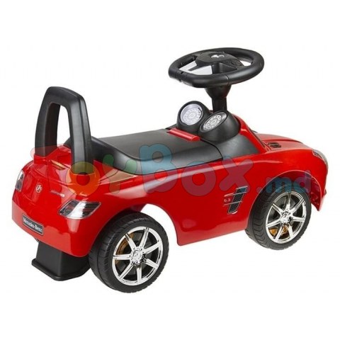 Leantoys 44 Толокар Mercedes-Benz красный со звуками