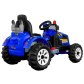 Leantoys 4695 Tractor Kingdom cu acumulator, albastra
