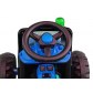 Leantoys 4695 Tractor Kingdom cu acumulator, albastra