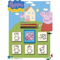 Trefl 5875 Multiprint  Набор из 5 штампов - Свинка Пеппа