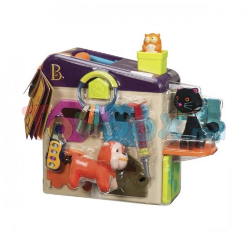 Battat Bx1229z Set de Joaca Clinica Veterinara Miau-Ham