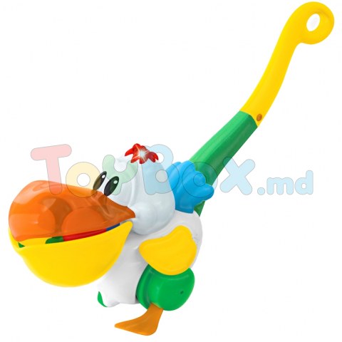 Kiddieland 049767 Игрушка-каталка Пеликан-затейник, ru