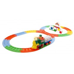 Kiddieland 061853 Набор поезд и железная дорога с животными строитель