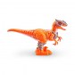 Robo Alive  7133 Jucarie Interactiva Dinozaur Velociraptor Luptator Oranj