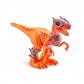Robo Alive  7133 Jucarie Interactiva Dinozaur Velociraptor Luptator Oranj