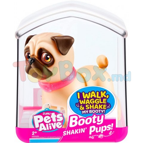 Pets Alive 9530sq1 Jucarie Catelus Intractiv Booty Shakin Pups (in asortiment)