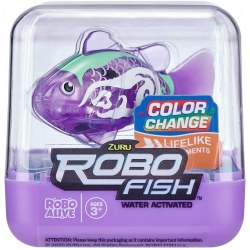 Robo Alive 7125sq1-1 Интерактивная игрушка Роборыбка фиолетовая