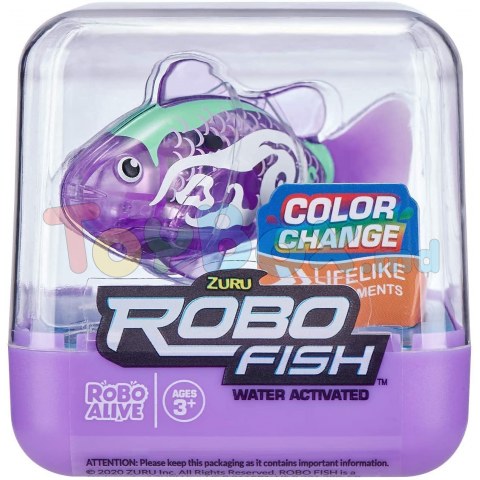 Robo Alive 7125sq1-1 Jucarie Interactiva peste Robofish Violet