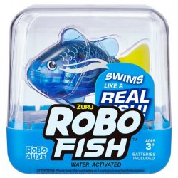Robo Alive 7125sq1-2 Интерактивная игрушка Роборыбка голубая