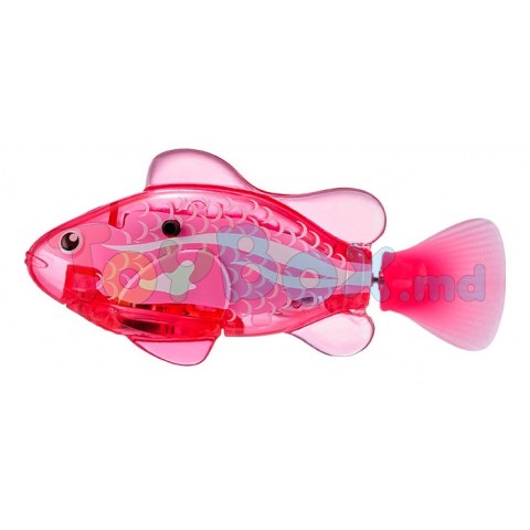 Robo Alive 7125sq1-3 Jucarie Interactiva peste Robofish Roz
