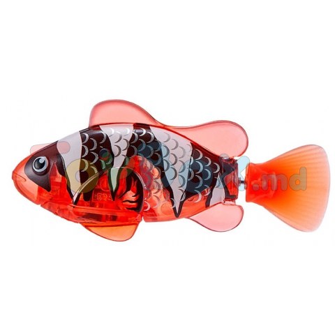 Robo Alive 7125sq1-5 Jucarie peste Inotator-Interactiv Robofish Rosu