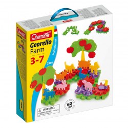 Quercetti 2334 Конструктор Georello Farm 60 эл.