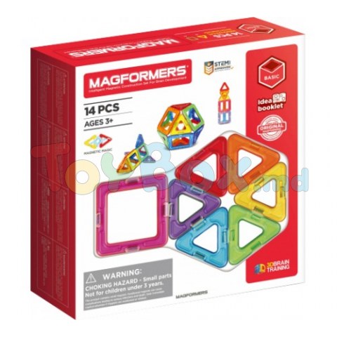 Magformers 701003 Магнитный конструктор, 14 эл