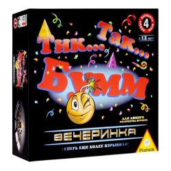 Piatnik 722790 Joc de masă Tik Tak Pomm Party, Ru