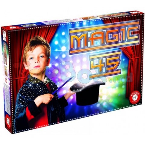 Piatnik 775048 Setul tânărului mag 45 de trucuri de magie, Ru