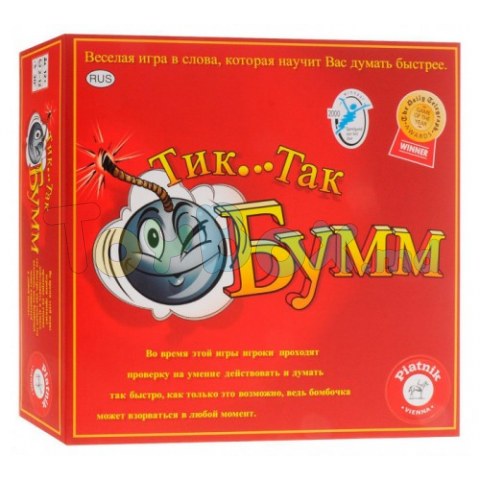 Piatnik 798092 Joc de masă Tik Tak Bomm, Ru