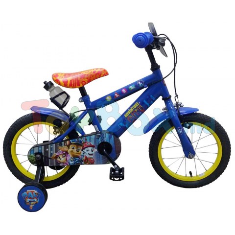 Volare 21459-CH-IT Bicicleta Paw Patrol 14, Blue