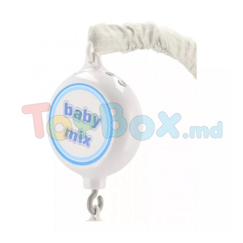 Baby Mix M/00/521MCE-LI183 Carousel de pluș Ursi și iepuri