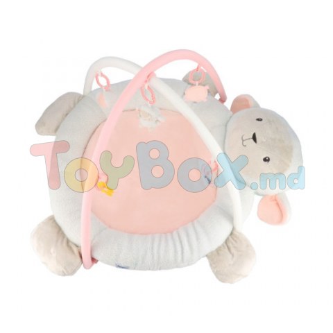 New Baby Q/3553C-1900 Игровой развивающий коврик Овечка