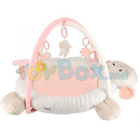 New Baby Q/3553C-1900 Игровой развивающий коврик Овечка