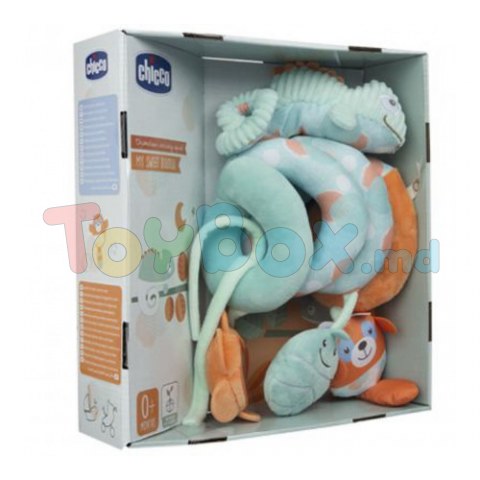 Chicco 110430 Игрушка спираль Хамелеон