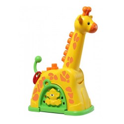 Molto 20485 Jucărie interactivă cu blocuri Girafa